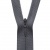 Молния потайная Т3 301, 50 см, хлопок, цвет т.серый - купить в Нижневартовске. Цена: 8.62 руб.
