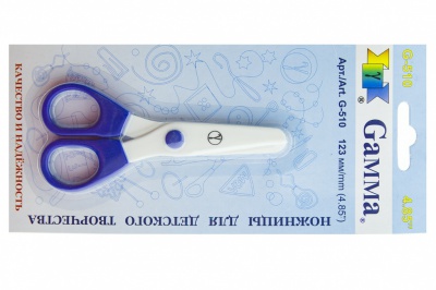 Ножницы G-510 детские 123 мм - купить в Нижневартовске. Цена: 137.45 руб.
