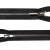 Молния металл Т-5 (2 сл.), 90 см, разъёмная, цвет чёрный - купить в Нижневартовске. Цена: 125.85 руб.