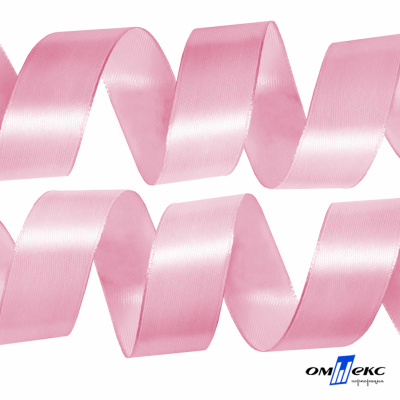 050-нежно-розовый Лента атласная упаковочная (В) 85+/-5гр/м2, шир.50 мм (1/2), 25+/-1 м - купить в Нижневартовске. Цена: 120.46 руб.