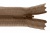 Молния потайная Т3 294, 50 см, капрон, цвет коричневый - купить в Нижневартовске. Цена: 6.90 руб.