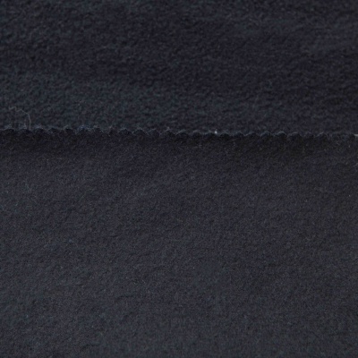 Флис DTY, 180 г/м2, шир. 150 см, цвет чёрный - купить в Нижневартовске. Цена 646.04 руб.