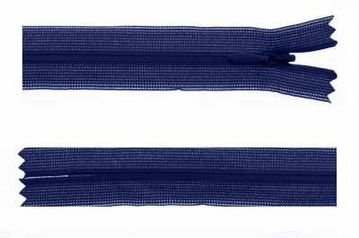Молния потайная Т3 919, 50 см, капрон, цвет т.синий - купить в Нижневартовске. Цена: 8.62 руб.