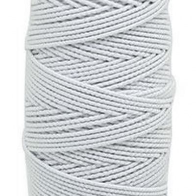 Нитка - резинка Спандекс 25 м (уп-10шт)-белые - купить в Нижневартовске. Цена: 35.65 руб.