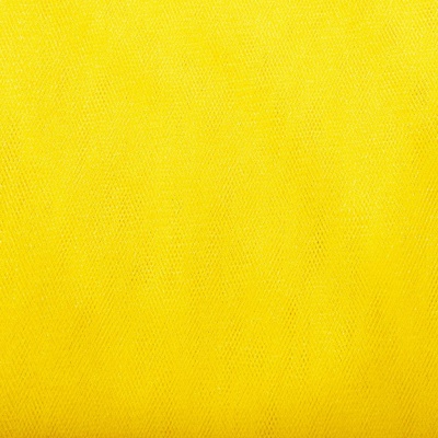 Фатин блестящий 16-70, 12 гр/м2, шир.300см, цвет жёлтый - купить в Нижневартовске. Цена 109.72 руб.