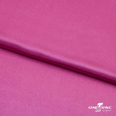 Поли креп-сатин 17-2627, 125 (+/-5) гр/м2, шир.150см, цвет розовый - купить в Нижневартовске. Цена 155.57 руб.