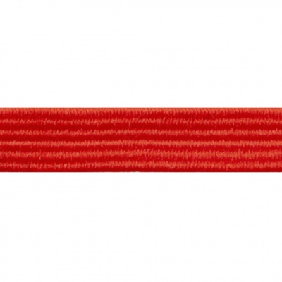 Резиновые нити с текстильным покрытием, шир. 6 мм ( упак.30 м/уп), цв.- 86-красный - купить в Нижневартовске. Цена: 155.22 руб.