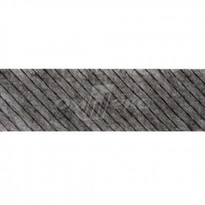 KQ217N -прок.лента нитепрошивная по косой 15мм графит 100м - купить в Нижневартовске. Цена: 2.24 руб.
