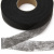 Прокладочная лента (паутинка) DF23, шир. 25 мм (боб. 100 м), цвет чёрный - купить в Нижневартовске. Цена: 2.10 руб.