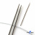 Спицы для вязания металлические d-2.5 мм круговые на тросике 53 см - купить в Нижневартовске. Цена: 53.90 руб.