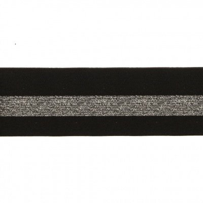 #2/6-Лента эластичная вязаная с рисунком шир.52 мм (45,7+/-0,5 м/бобина) - купить в Нижневартовске. Цена: 69.33 руб.