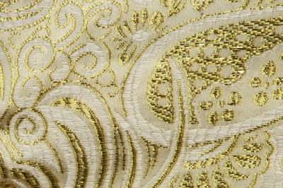 Ткань костюмная жаккард №5, 140 гр/м2, шир.150см, цвет золото - купить в Нижневартовске. Цена 383.29 руб.