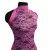 Кружевное полотно стрейч XD-WINE, 100 гр/м2, шир.150см, цвет розовый - купить в Нижневартовске. Цена 1 869.99 руб.