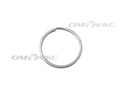 Кольцо металлическое d-20 мм, цв.-никель - купить в Нижневартовске. Цена: 3.19 руб.