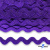 Тесьма вьюнчик 0381-0050, 5 мм/упак.33+/-1м, цвет 9530-фиолетовый - купить в Нижневартовске. Цена: 107.26 руб.