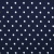 Креп стрейч Амузен, 85 г/м2, 19-3920 (т.синий)/белый крупный горох, шир.150 см - купить в Нижневартовске. Цена 220.50 руб.