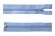 Спиральная молния Т5 351, 75 см, автомат, цвет св.голубой - купить в Нижневартовске. Цена: 16.28 руб.
