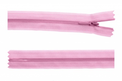 Молния потайная Т3 513, 50 см, капрон, цвет св.розовый - купить в Нижневартовске. Цена: 8.62 руб.