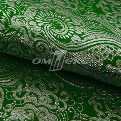 Ткань костюмная жаккард №4, 140 гр/м2, шир.150см, цвет зелёный - купить в Нижневартовске. Цена 383.29 руб.