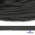 Шнур плетеный d-8 мм плоский, 70% хлопок 30% полиэстер, уп.85+/-1 м, цв.1026-серый - купить в Нижневартовске. Цена: 735 руб.