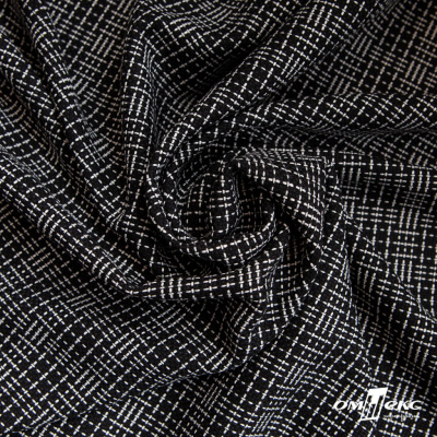 Ткань костюмная "Гарсия" 80% P, 18% R, 2% S, 335 г/м2, шир.150 см, Цвет черный - купить в Нижневартовске. Цена 669.66 руб.