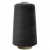 Швейные нитки (армированные) 28S/2, нам. 2 500 м, цвет чёрный - купить в Нижневартовске. Цена: 139.91 руб.