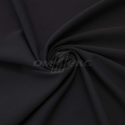 Ткань костюмная "Меган", 78%P 18%R 4%S, 205 г/м2 ш.150 см, цв-черный (Black) - купить в Нижневартовске. Цена 392.32 руб.