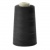 Нитки швейные 100% полиэстер 40/2, (3200 ярд), первый сорт, черные - купить в Нижневартовске. Цена: 86.79 руб.