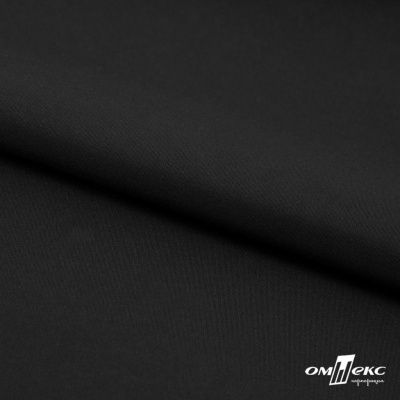 Курточная ткань Дюэл Middle (дюспо), WR PU Milky, Black/Чёрный 80г/м2, шир. 150 см - купить в Нижневартовске. Цена 123.45 руб.