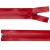 Молния водонепроницаемая PVC Т-7, 60 см, разъемная, цвет (820) красный - купить в Нижневартовске. Цена: 49.39 руб.