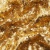 Сетка с пайетками №3, 188 гр/м2, шир.140см, цвет золотой - купить в Нижневартовске. Цена 454.12 руб.