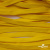 Шнур плетеный (плоский) d-12 мм, (уп.90+/-1м), 100% полиэстер, цв.269 - жёлтый - купить в Нижневартовске. Цена: 8.62 руб.