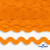 Тесьма вьюнчик 0381-0080, 8 мм/упак.33+/-1м, цвет 9511-оранжевый - купить в Нижневартовске. Цена: 107.26 руб.
