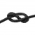 Шнур вощенный (25+/-1ярд) черный  - купить в Нижневартовске. Цена: 104.42 руб.