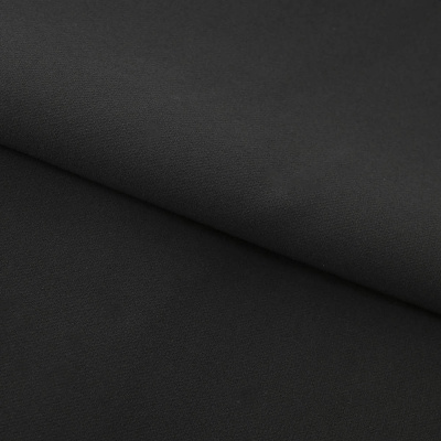 Костюмная ткань "Элис", 200 гр/м2, шир.150см, цвет чёрный - купить в Нижневартовске. Цена 303.10 руб.