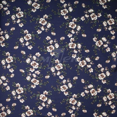 Плательная ткань "Фламенко" 3.2, 80 гр/м2, шир.150 см, принт растительный - купить в Нижневартовске. Цена 239.03 руб.