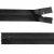 Молния водонепроницаемая PVC Т-7, 20 см, неразъемная, цвет чёрный - купить в Нижневартовске. Цена: 21.56 руб.