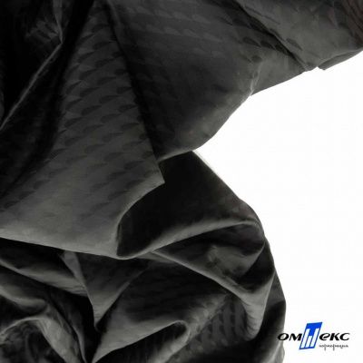 Ткань подкладочная Жаккард PV2416932, 93г/м2, 145 см,черный - купить в Нижневартовске. Цена 241.46 руб.