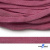 Шнур плетеный d-8 мм плоский, 70% хлопок 30% полиэстер, уп.85+/-1 м, цв.1029-розовый - купить в Нижневартовске. Цена: 735 руб.