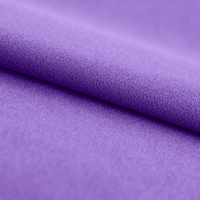 Креп стрейч Амузен 17-3323, 85 гр/м2, шир.150см, цвет фиолетовый - купить в Нижневартовске. Цена 196.05 руб.