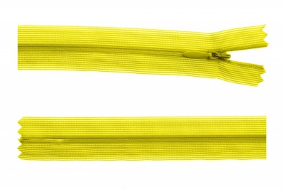 Молния потайная Т3 131, 20 см, капрон, цвет жёлтый - купить в Нижневартовске. Цена: 5.12 руб.