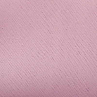 Фатин матовый 16-12, 12 гр/м2, шир.300см, цвет нежно-розовый - купить в Нижневартовске. Цена 96.31 руб.