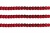 Пайетки "ОмТекс" на нитях, SILVER-BASE, 6 мм С / упак.73+/-1м, цв. 3 - красный - купить в Нижневартовске. Цена: 468.37 руб.