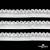 Резинка бельевая ажурная #123-11, шир.11 мм, цв.белый - купить в Нижневартовске. Цена: 7.23 руб.