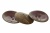 Деревянные украшения для рукоделия пуговицы "Кокос" #4 - купить в Нижневартовске. Цена: 66.23 руб.