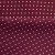 Креп стрейч Амузен, 85 г/м2, 19-2024 (темный рубин)/белый мелкий горох, шир.150 см - купить в Нижневартовске. Цена 220.50 руб.