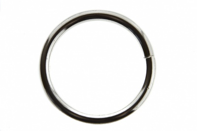 Кольцо металлическое d-38 мм, цв.-никель - купить в Нижневартовске. Цена: 4.89 руб.