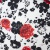 Плательная ткань "Фламенко" 22.1, 80 гр/м2, шир.150 см, принт растительный - купить в Нижневартовске. Цена 239.03 руб.
