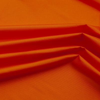 Поли понж (Дюспо) 17-1350, PU/WR, 65 гр/м2, шир.150см, цвет оранжевый - купить в Нижневартовске. Цена 82.93 руб.