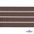 Репсовая лента 005, шир. 6 мм/уп. 50+/-1 м, цвет коричневый - купить в Нижневартовске. Цена: 88.45 руб.